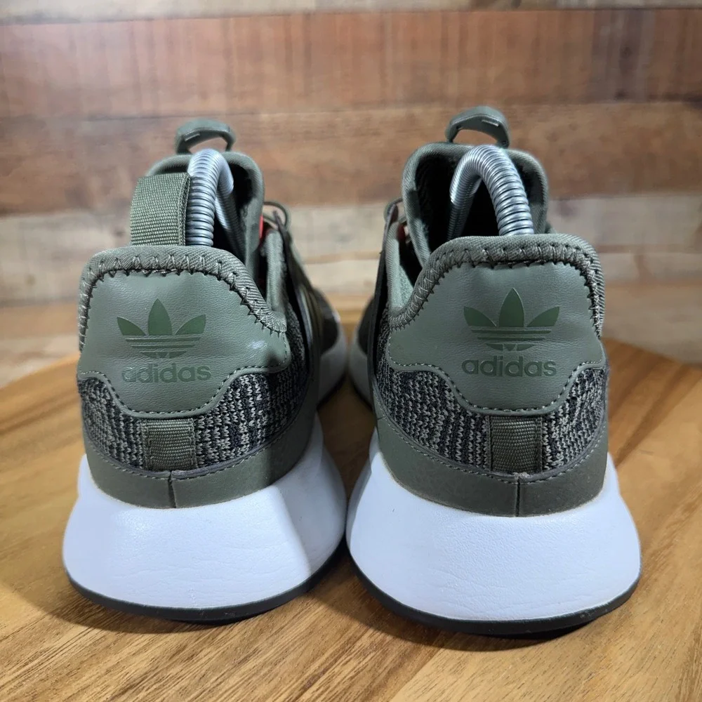 Adidas Sneakers Mens 6.5 Army Green Running Originals X_PLR CP9796 Knit Trainers